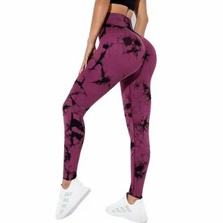 Rxrxcoco leggings, RXRXCOCO Tie Dye Women Leggings High Waist Slim Seamless...