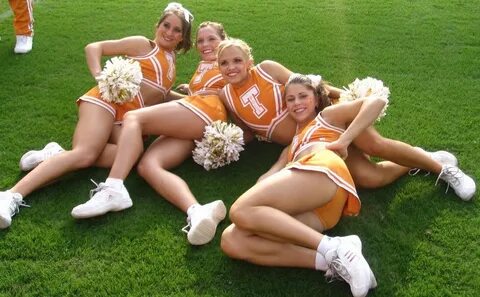 The Tennessee Vol Cheerleaders Are Digging The Upsets.