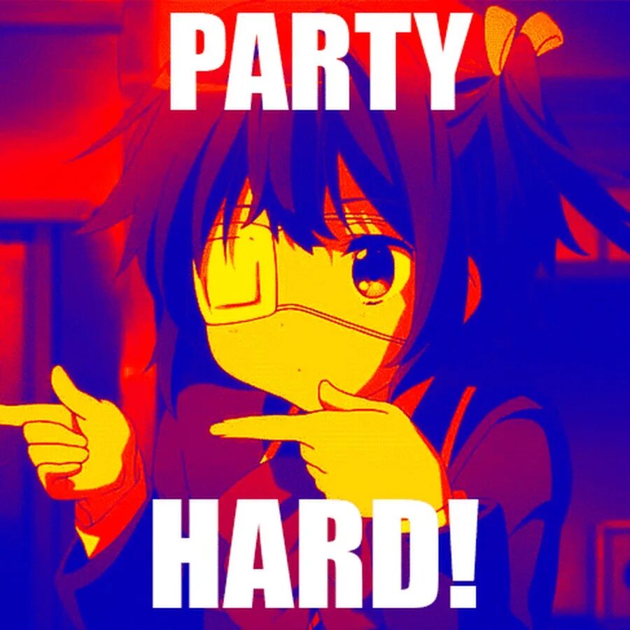 Party hard me. Пати Хард. Party hard аватарка. Пати Хард гиф. Пати Хард Мем.