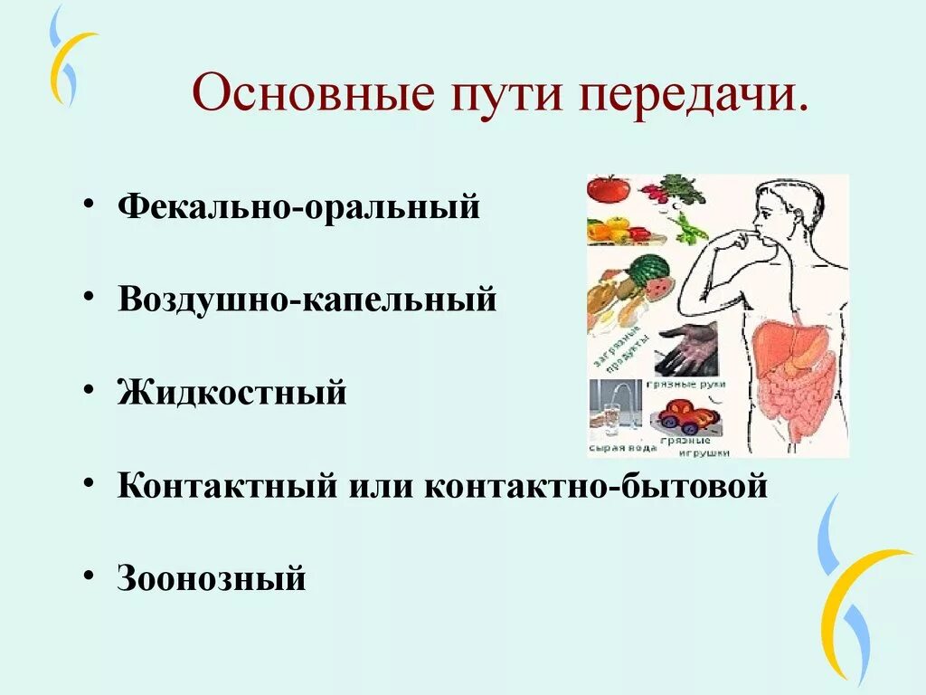 Заболевания через оральный. Способы передачи кишечной инфекции. Основной путь передачи возбудителей кишечных инфекций. Фекально оральные инфекции профилактика заболеваний. Фекально-оральный путь передачи инфекции.