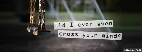 Cross your