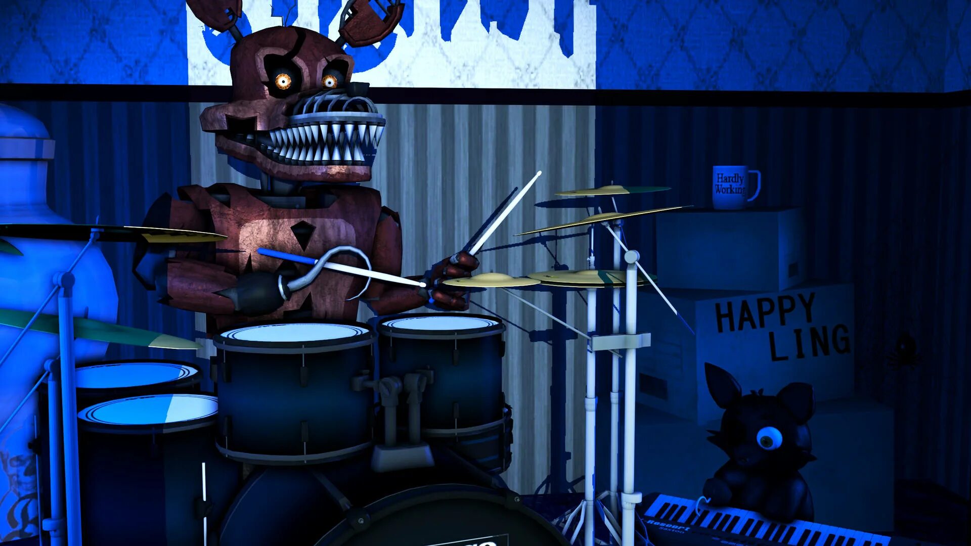 Установить фредди 5. 5 ночей с фредди. fnaf 2560 х 1440.