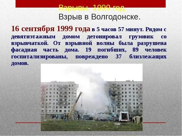 Теракт 16 сентября 1999 года. Взрыв дома в Волгодонске 1999. Взрывы домов в России в 1999 году.