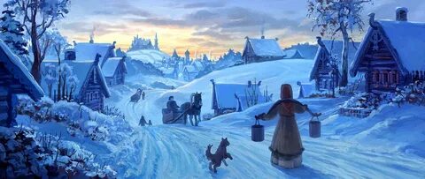 Зима на русской земле