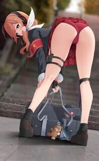 Anime 850x1381 anime anime girls Girls Frontline portrait display bent over...