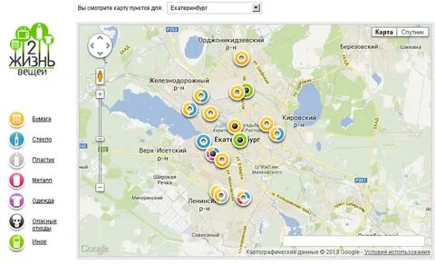 Карта гринпис