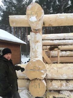 Вологодские срубы