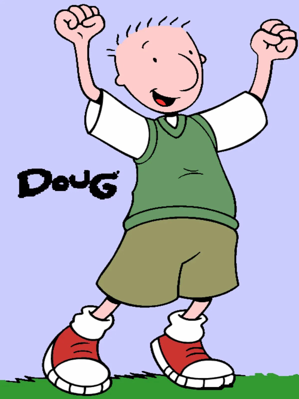 Doug Funnie. Doug cartoon. Doug Nickelodeon.