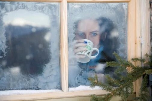 Look out of the window it snow