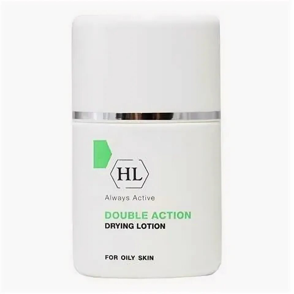 Double action drying lotion. Double action drying lotion