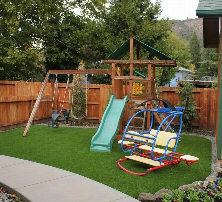 Игровая площадка на даче. Детская площадка для дачи. Обустройство детской площадки на даче. Детская площадка в саду.