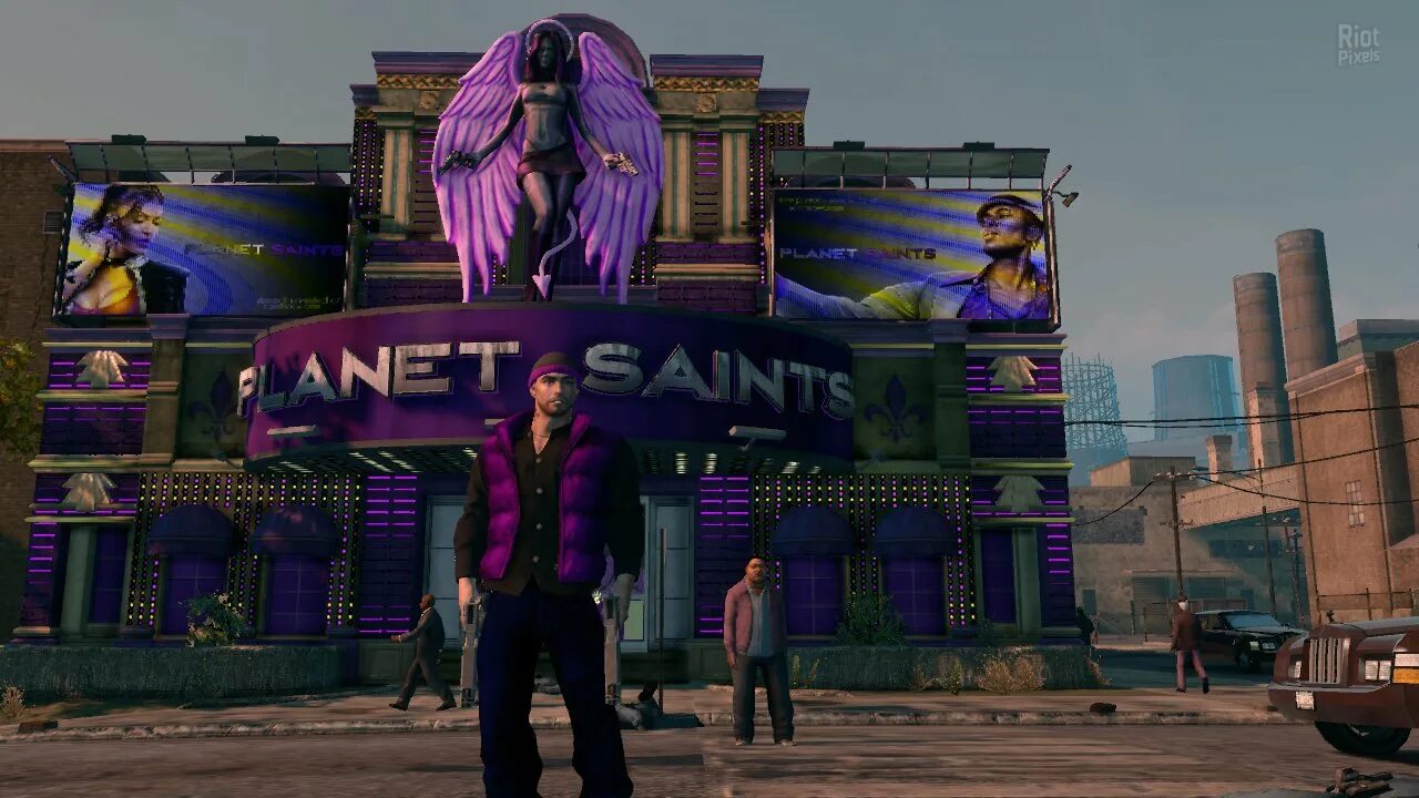 Saint row не запускается. Стиллуотер город saints row. saints row стиль. saints row 3 дом святых. stlport saints row.
