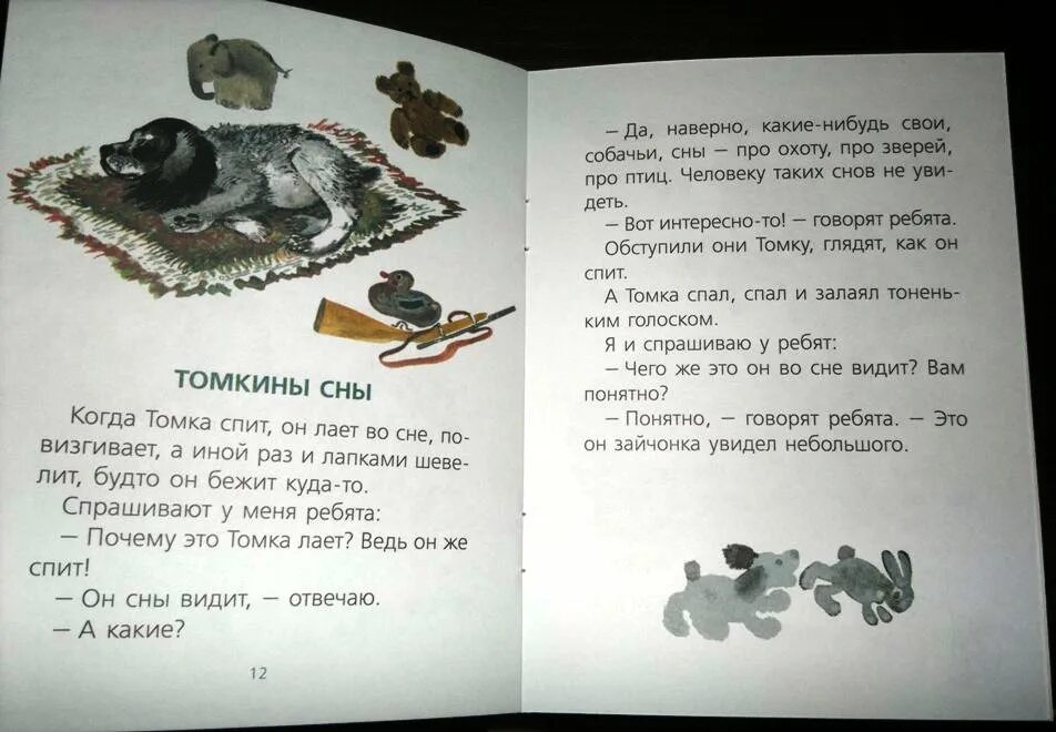 Чарушин е. и. "Томкины сны". Чарушин рассказы Томкины сны. Рассказы про томку