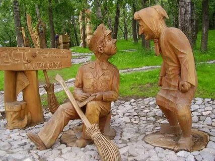 Изготовление скульптур из дерева