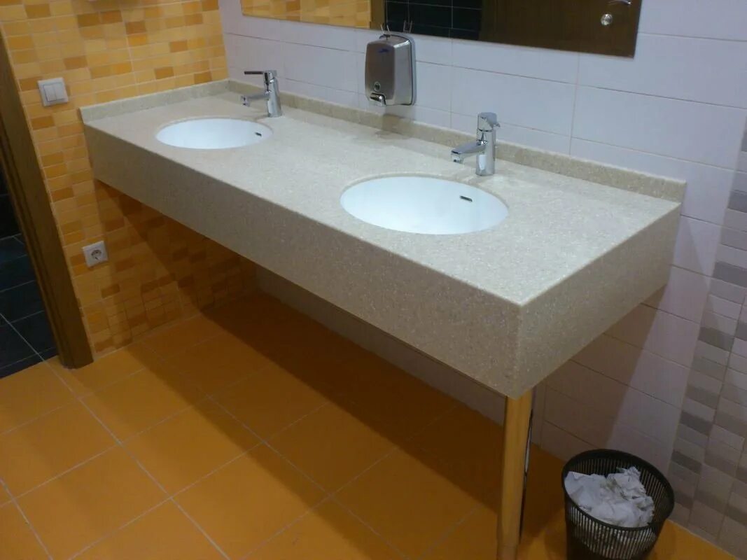 Sv 430 staron. раковина из камня стоун стайл. раковина в ванную со столешницей. столешница для ванной. столешница из искусственного камня грандекс.