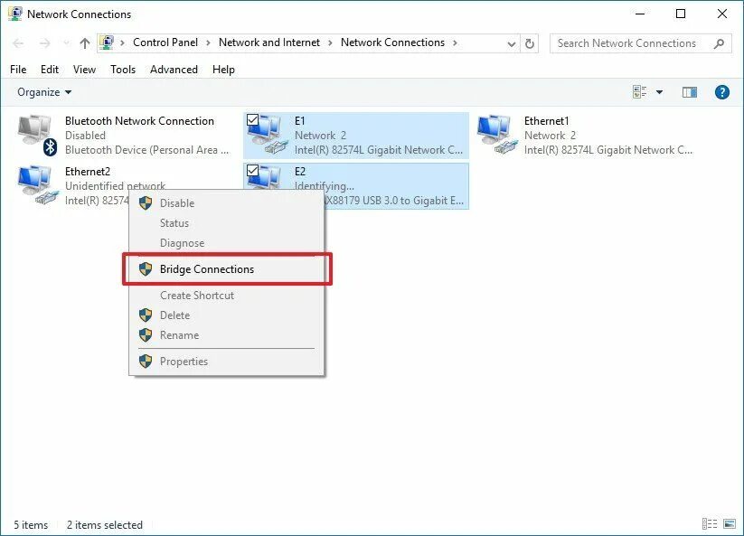 Network connection windows 10. Сетевой мост windows. как настроить сетевой мост. настройка моста между двумя сетевыми картами. сетевые адаптеры для windows 10.