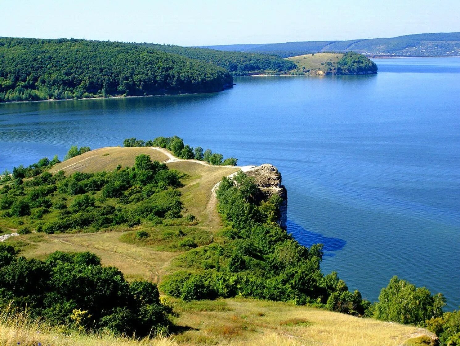 Сайт самарской луки. Волга Молодецкий Курган.