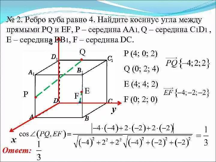 Куб координатный метод. Угол между 2 прямыми координатный метод. Косинус угла между прямыми координатный метод. Угол между скрещивающимися прямыми координатный метод. Площадь метод координат