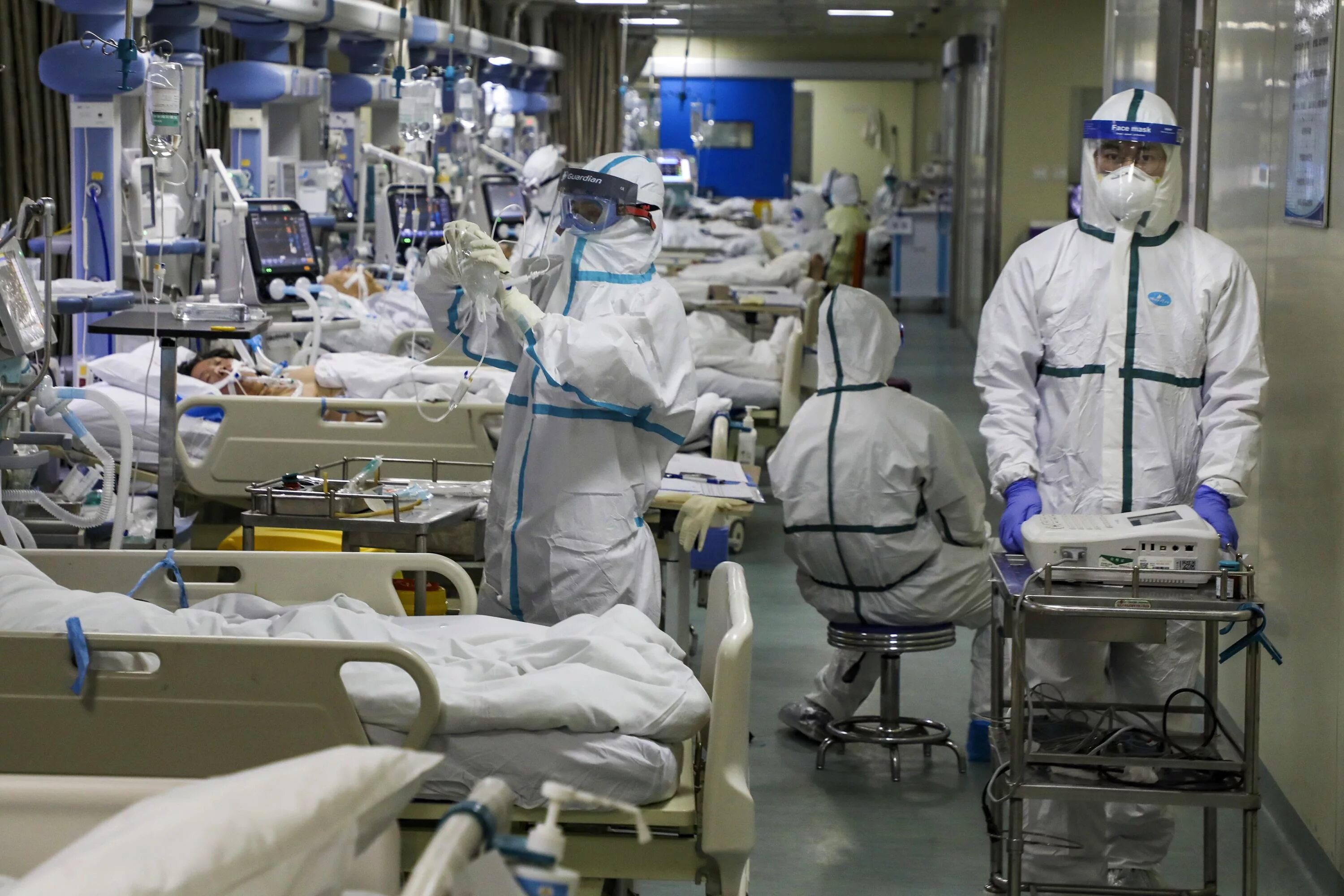 Коронавирус. Китайские ученые. Больница в Китае. Новый коронавирус 2020