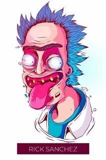 Стикеры рика