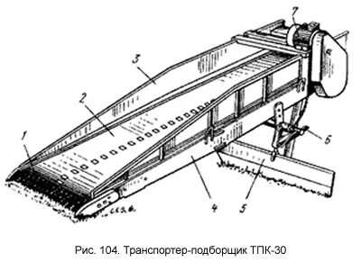 Транспортер подборщик