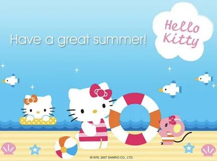 Hello kitty summer