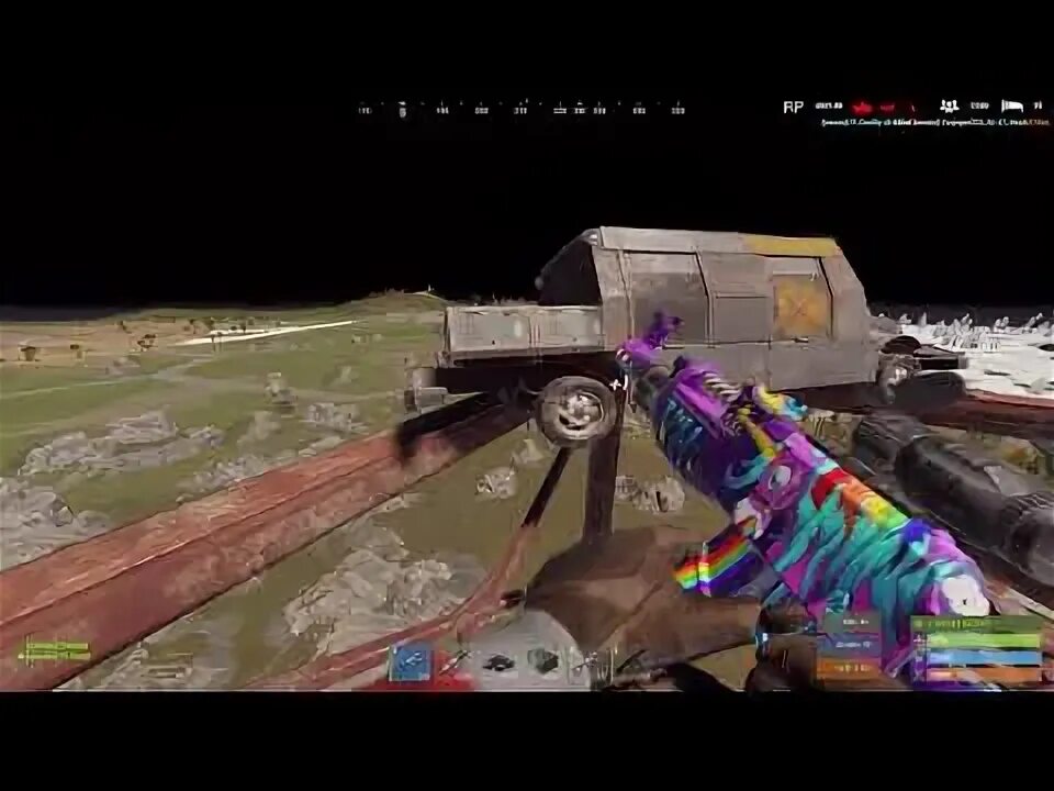 Old recoil rust. Old recoil rust