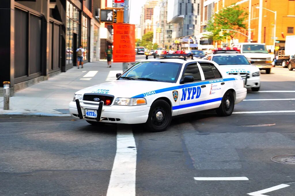 Ford Crown Victoria New York Police.