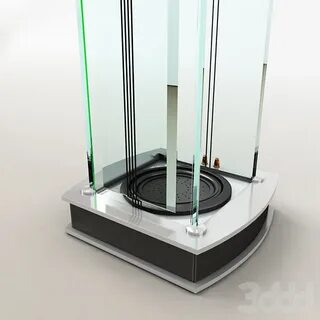 Стеклянная колонка