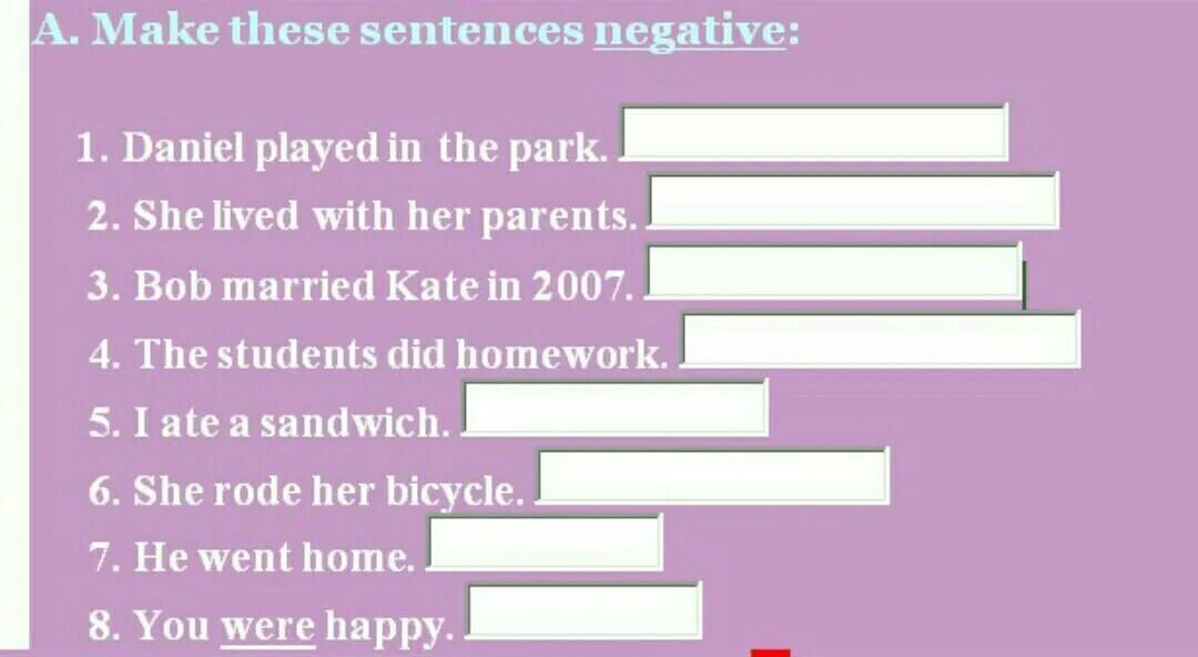 Make these sentences questions. Make these sentences. Make these sentences negative. Make the sentences negative перевод. Make these sentences negative Mrs Martin.