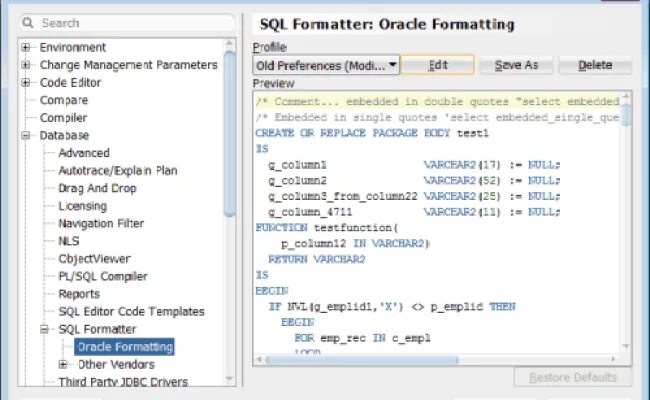 Oracle limit