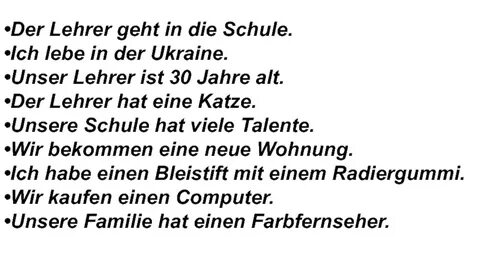 Ich lehrer