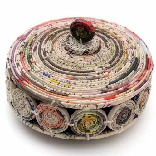 Что можно сделать из старой бумаги Pin by JANE Song on Newspaper crafts Old magazine crafts, Recycled paper crafts,