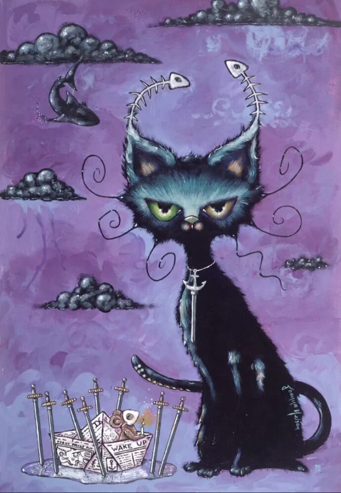 Кот гадает. Таро джоанны нельсон. таро чёрных кошек. таро с котиками. таро с изображением котов.