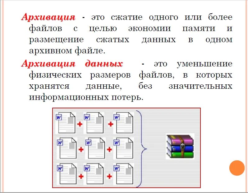 Файл оригинального изображения больше сжатого на 55. Архивация. Архивация данных. Архивация и сжатие файлов. Архивация данных кратко.