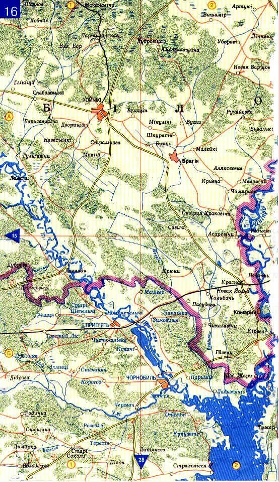 Где на карте припять. Топографическая карта Чернобыльской зоны отчуждения. Чернобыльская зона отчуждения на карте. Припять зона отчуждения на карте. 30 Километровая зона отчуждения карта.