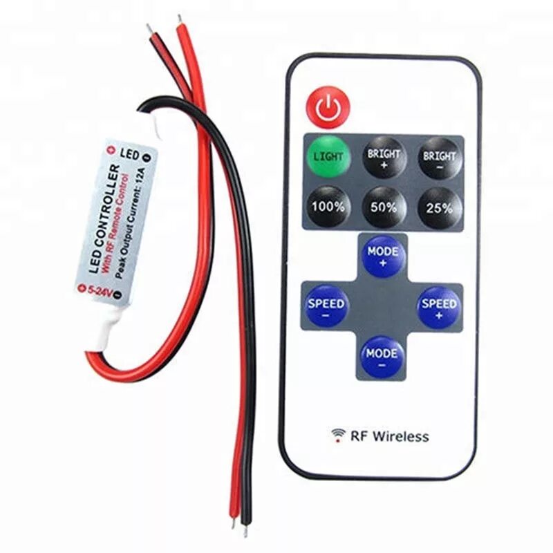 Как подключить пульт к лайт. Контроллер светодиодной ленты wireless led rf controller. led dimmer 12v с пультом. led контроллер с пультом 12 вольт. rf remote controller пульт для светодиодных ламп 220в.
