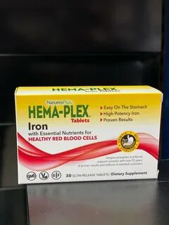 Hema plex slow release