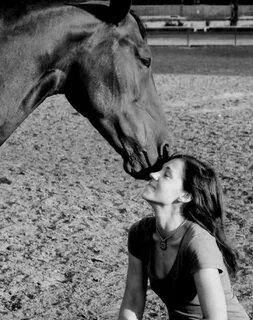 Lara with horse x ray