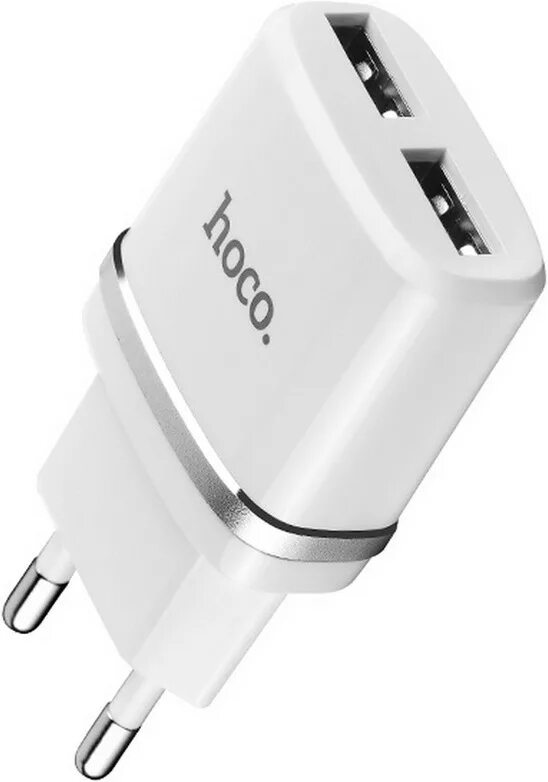 СЗУ/2usb Hoco c12 2.4a. СЗУ Hoco c12 USB 2.4A Adapter White. Зарядка Hoco 2.4a. Сетевое ЗУ 2.4А Hoco c12 "Smart" 2xusb белый.