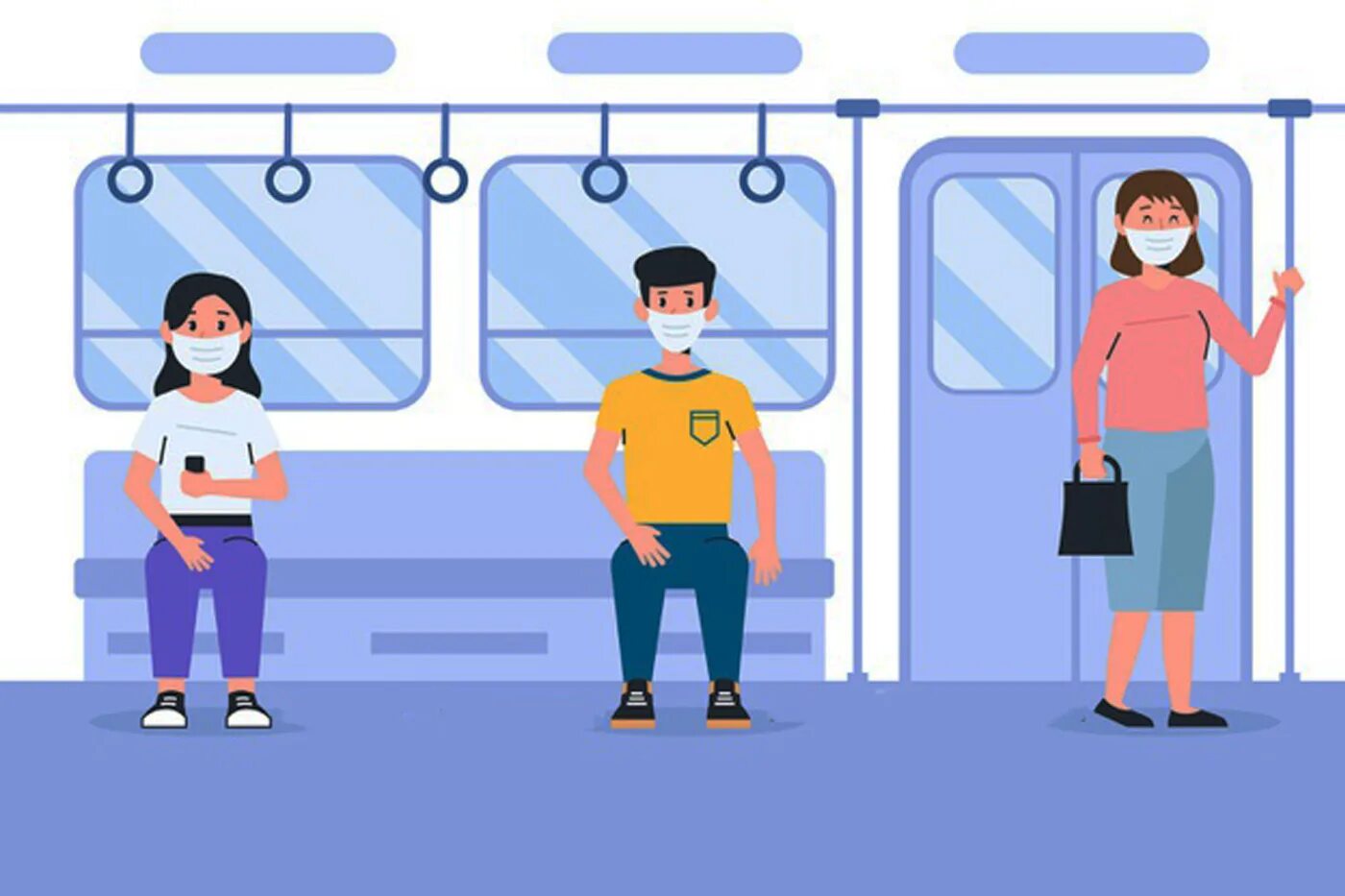 Дистанция в транспорте. Служебное место в автобусе. Расстояние в общественных местах. Дистанция в магазине картинки. На каком расстоянии от здания можно курить.