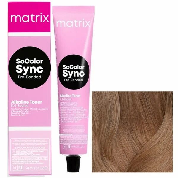 Pre sync. Matrix безаммиачный краситель socolor sync pre-bonded, 90 мл. matrix socolor sync pre-bonded 9mm. безаммиачный краситель matrix color sync 5mv 90мл. краска socolor sync pre-bonded 5mv matrix 90мл.