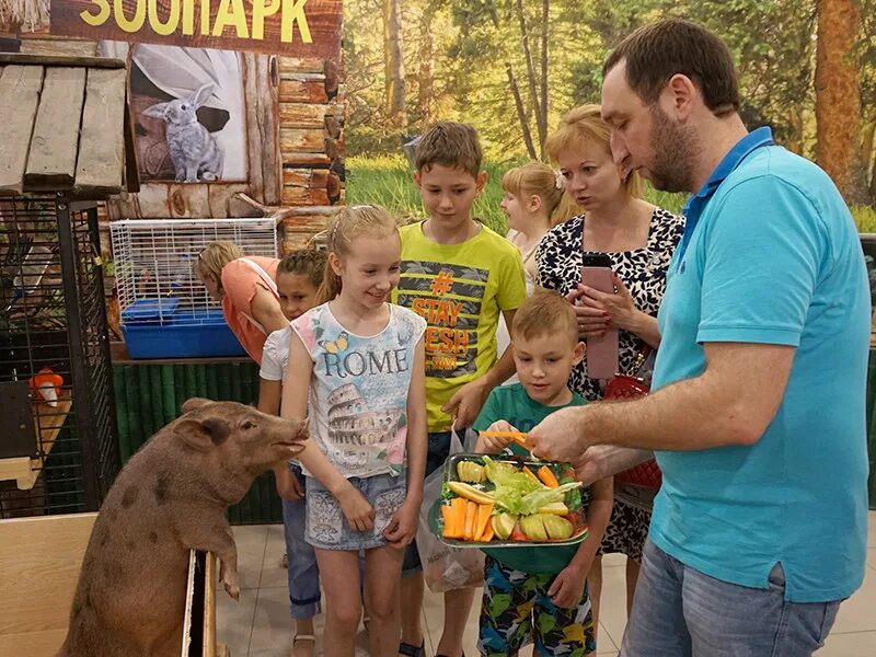 Зоопарк многодетные семьи