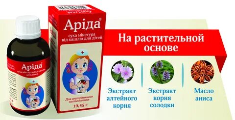 Средство разжижающее мокроту для детей