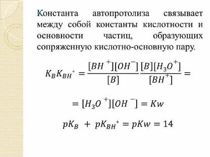 Константа оснований