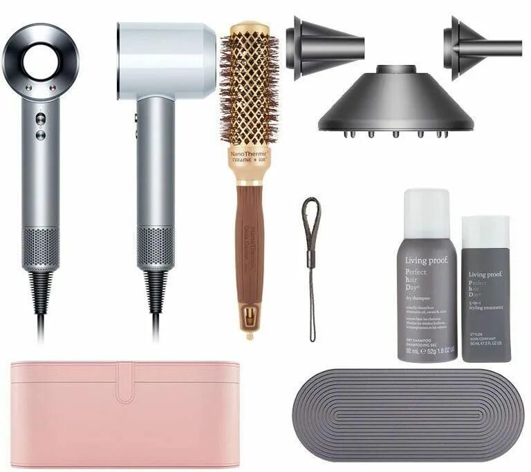 Dyson Supersonic hair Dryer. Dyson hair Dryer в коробке. Фен Дайсон 3д. Дайсон фен насадка для разглаживания. Дайсон фен с насадками видео