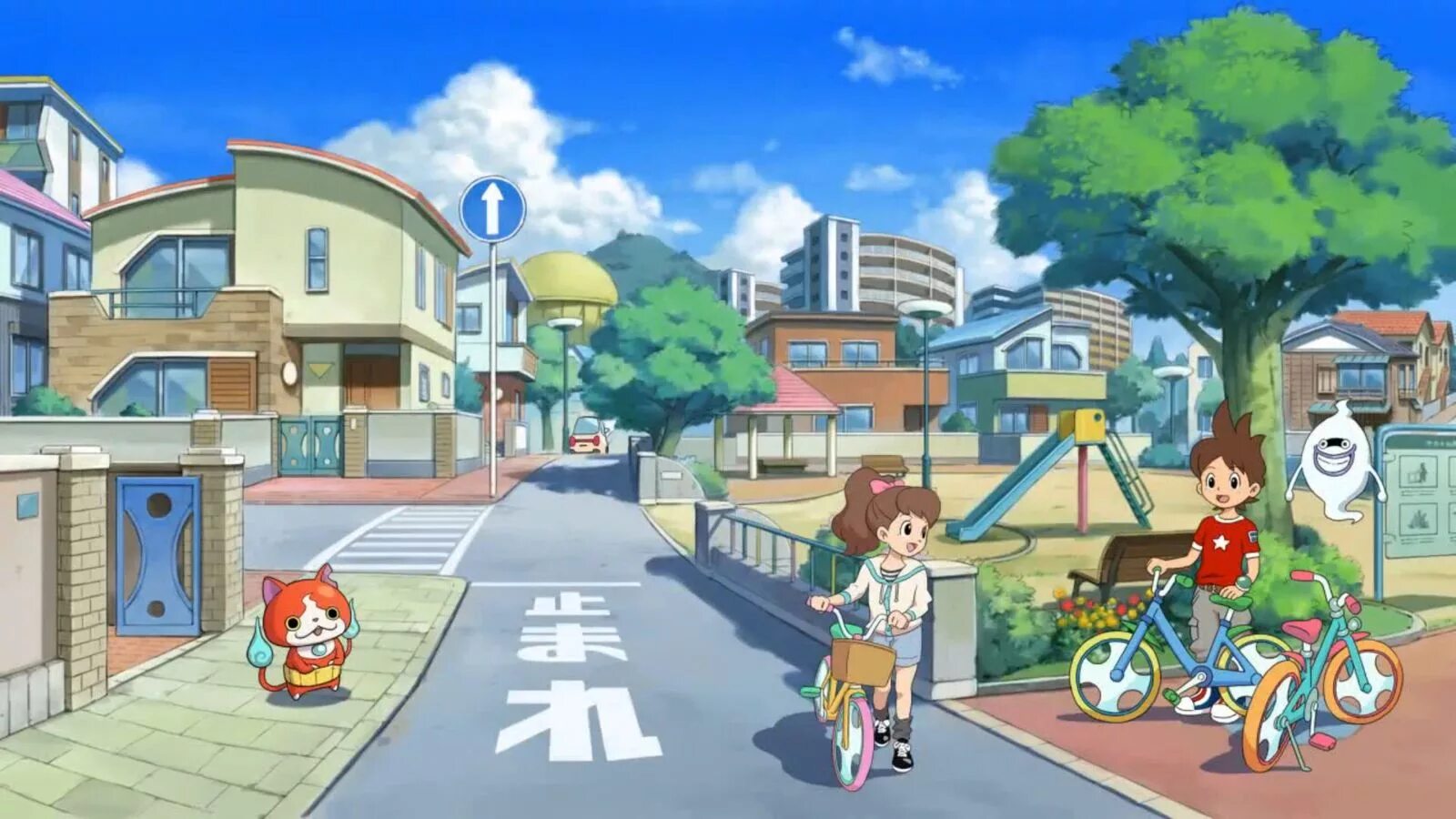 Yokai watch 2. Yokai watch 3. игра youkai street. yo-kai watch gameplay.