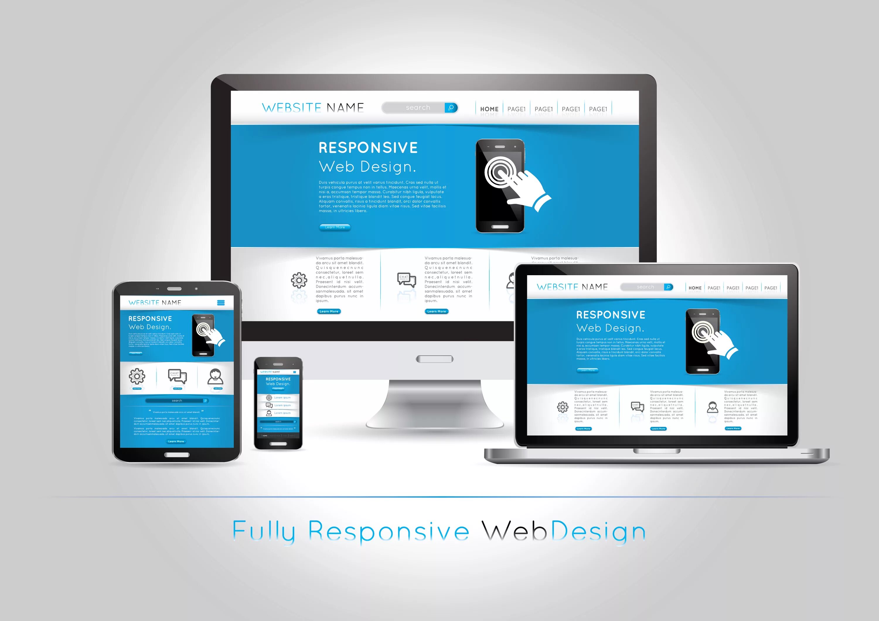 B website. B website