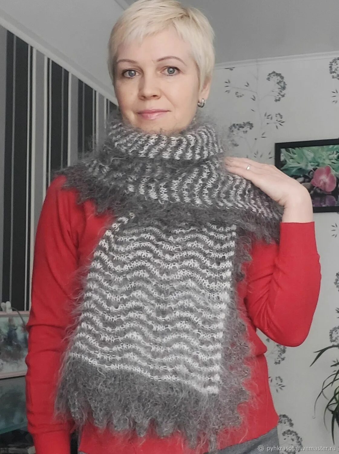 Шарф из пуха. Шарф пух норки. Шарф из пуха норки. Шарф пуховый ажурный. Мастер класс пуховый шарф.