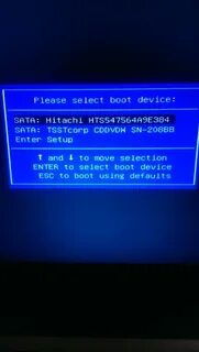 Default boot device